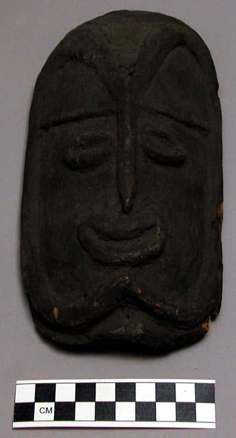 Small wooden mask - 8 1/2" high