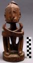 Carved wooden ancestor idol - human effigy ("korwar").