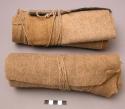 2 Leggings - made of barak, type of wool cloth peculiar to Hazaras
