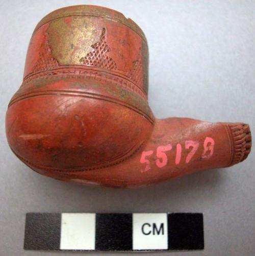 Terra cotta pipe bowl