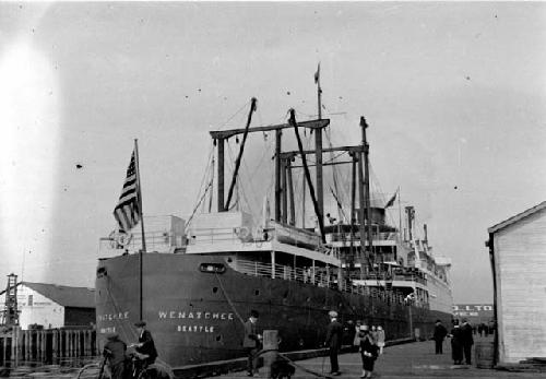Wenatchee docked