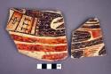 Restorable sikyatki polychrome potsherd