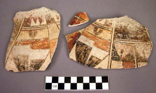 Restorable sikyatki polychrome potsherd