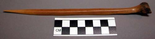 Cassowary bone dagger - used mostly in killing lice (cf. 39-17-70/1239)