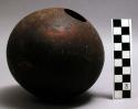 Cocoanut shell vessel