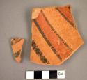 Sherds (1 without number), Tusavan polychrome