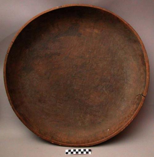 Large wooden bowl