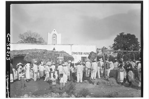 Pig's head ceremony