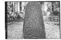 Stela carved in style of Tuxtla Chica. height 1.31cm from present floor level