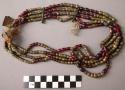 Woman's bead headdress for chief's wives, worn only on feast days