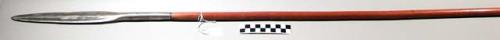 Spear - wooden shaft, long iron head ("ichumu")
