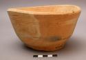 Small wooden bowl - used for kaskau (strips of dough boiled in water)