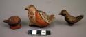 Bird effigies - small one a fragment