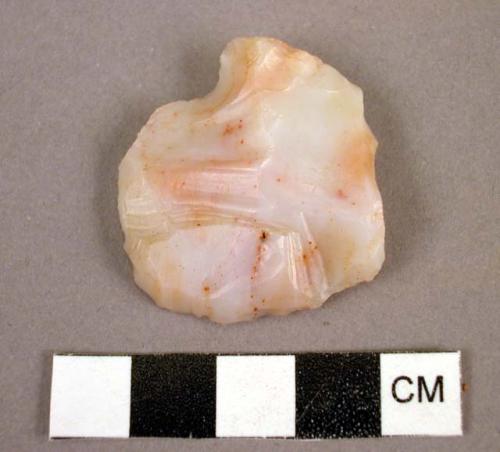 Chert disc scraper