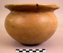 Restored pottery vessel