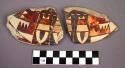 San Bernardino polychrome potsherd