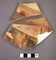 Restorable sikyatki polychrome potsherd