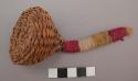 Rattle, basketry