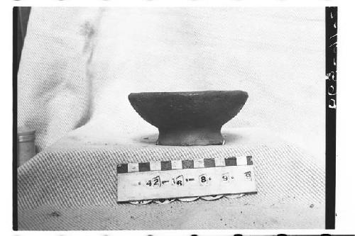 Small Annular-Based Pottery Bowl