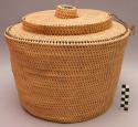 Basket with cover