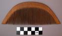 Wooden comb