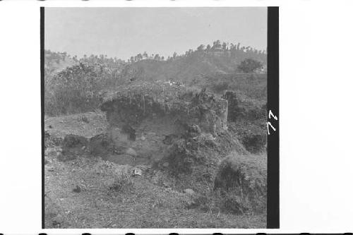 Ruins of Chalchitan-Str. V, before excavation