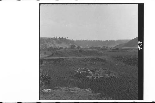 Ruins of Chalchitan-Strs. XXVII and XXX from the north