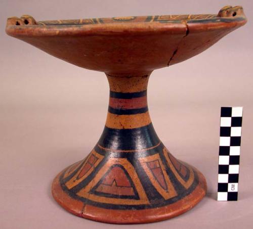 Polychrome pottery fruteria