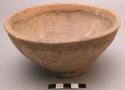 Ring base pottery bowl