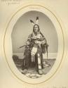 Portrait of Two Kettle Sioux Chief Kah-kah-ta-a-ke-ah;Yankton