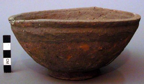 Pottery bowl