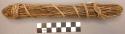 Length of fibre twine used for bird snares ("ganem"). Made by men.