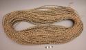 Cords, woven, natural and dark brown, bundle