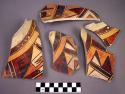 Restorable sikyatki polychrome potsherd