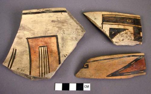 Selected potsherds