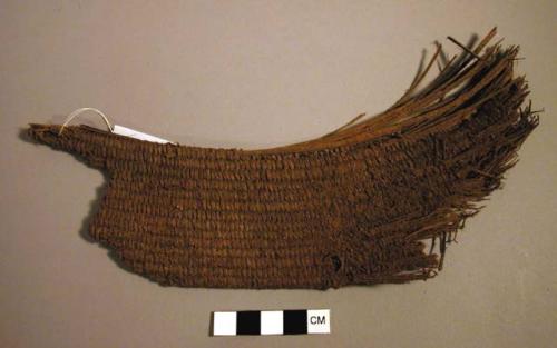 Basket, coiled, fragment