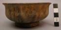 Wooden tsampa bowl