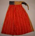 Woman's cloth skirt - red