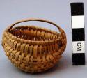 Miniature wicker basket