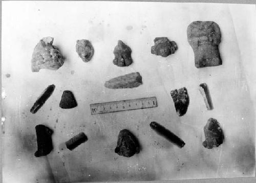 Minor antiquities, smaller pieces - Mound 2