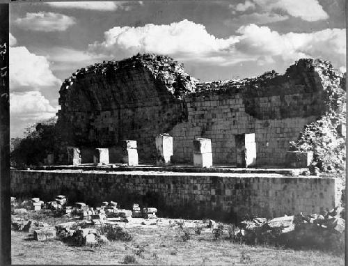 Ball Court, South Temple.