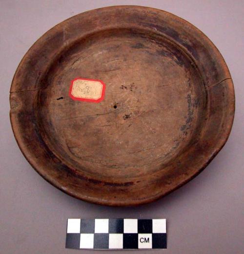 Wooden plate