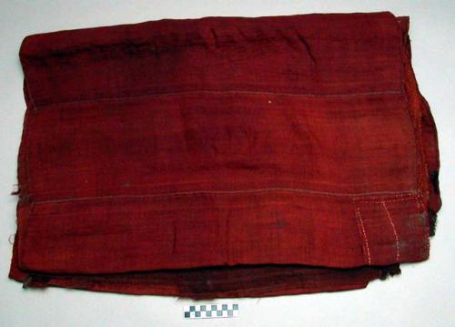 Skirts worn by priests, made of red serge