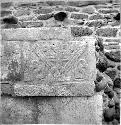 Main temple, frieze element at South end of East side