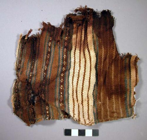 Woven textile fragment