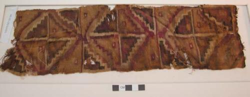 Tunic, interlocked tapestry