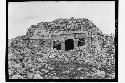 Front of upper story. Center wing of structure 1; Room 50