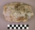 Large stone axe--small break, broad flat type, 14 x 9 x 4 cm.