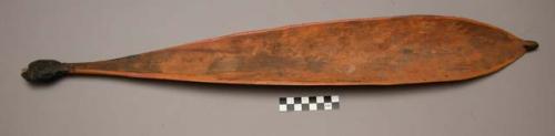 Wooden spear thrower