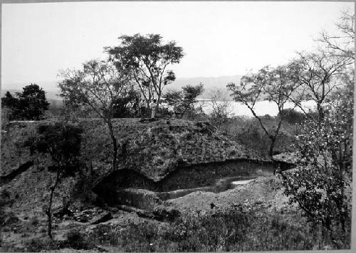 Mound 2, Trench D from Plaza C